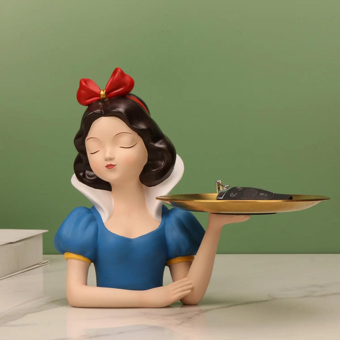 Elegante decorazione vassoio per ragazze
