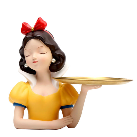 Elegante decorazione vassoio per ragazze