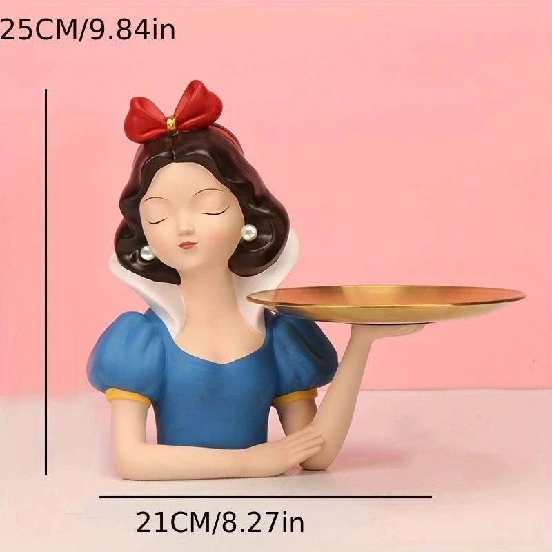 Elegante decorazione vassoio per ragazze