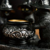 Drie Heksen Katten Theelicht Kaarshouder | Halloween