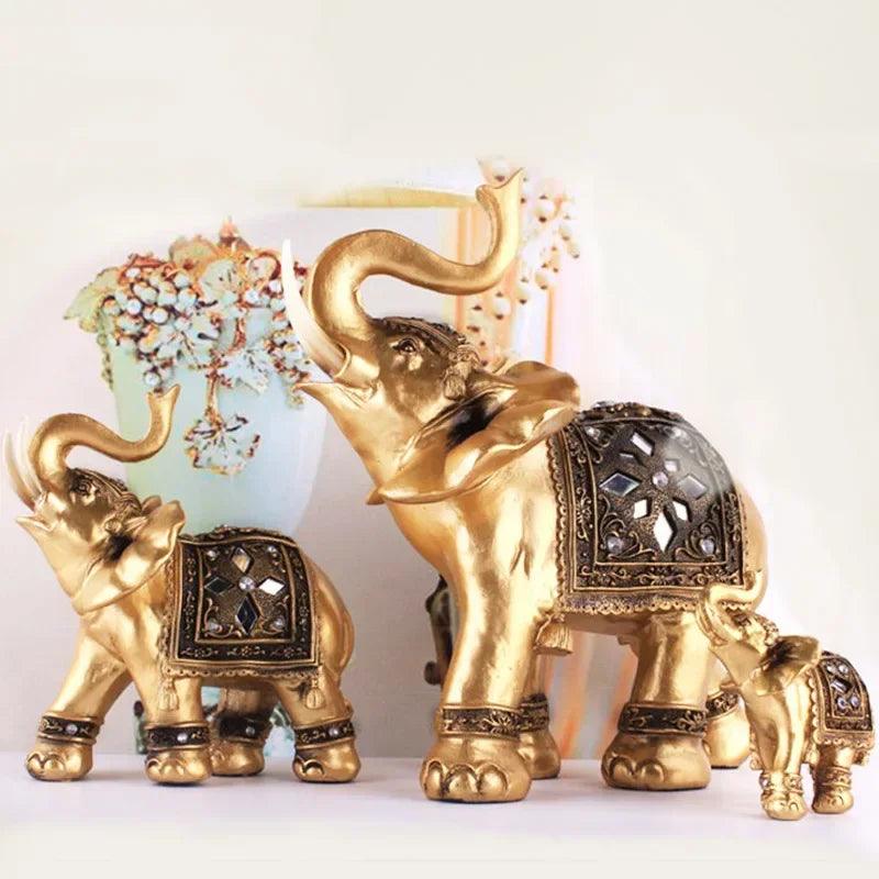 Olifant Welvaart Sculptuur