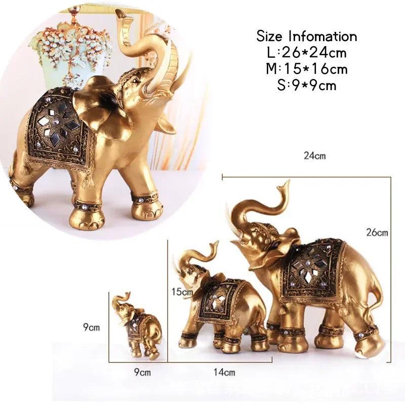 Olifant Welvaart Sculptuur