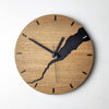Wooden wall clock