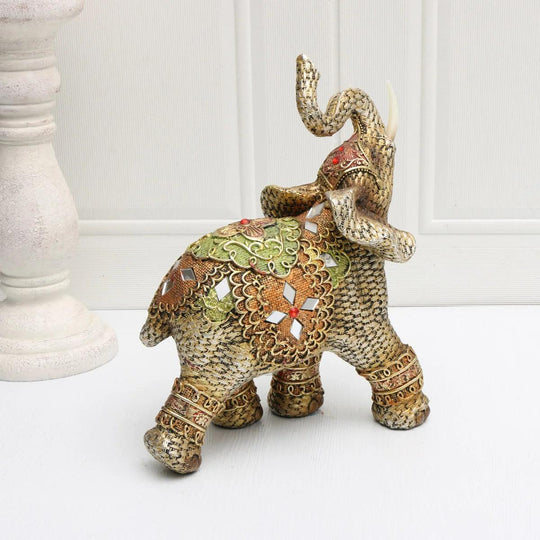 Lucky Elephant Prosperity Sculpture