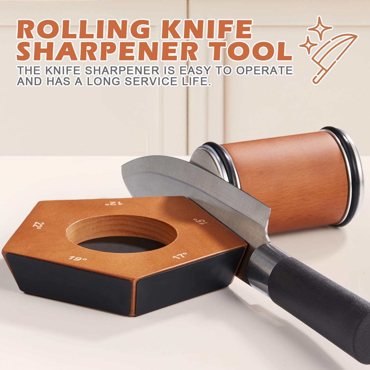 SharpRoll – Handmatige Diamanten Roller Messenslijper