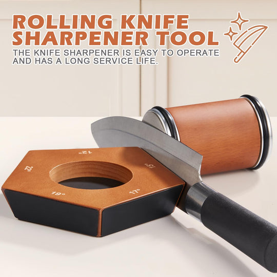 SharpRoll – Affilacoltelli Manuale a Rulli di Diamante