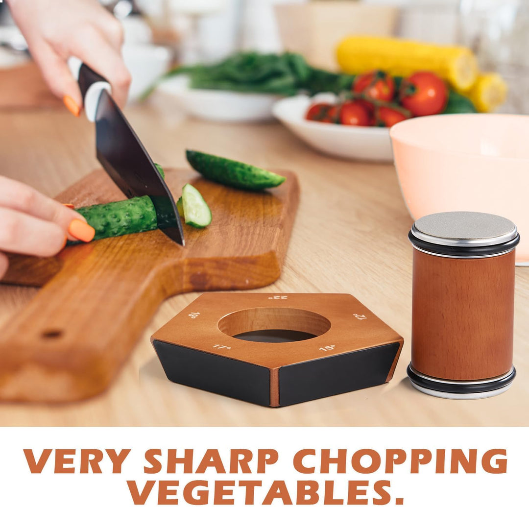 SharpRoll – Affilacoltelli Manuale a Rulli di Diamante