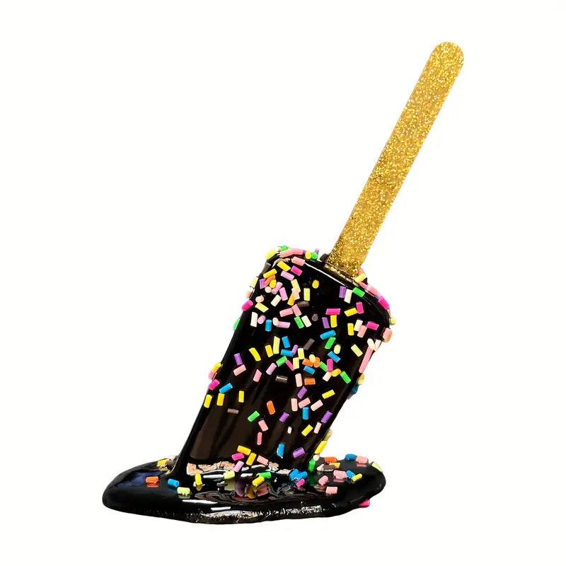 Ornamento in resina a gelato fuso