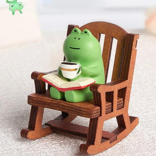 Cute Frog Desk Decoration