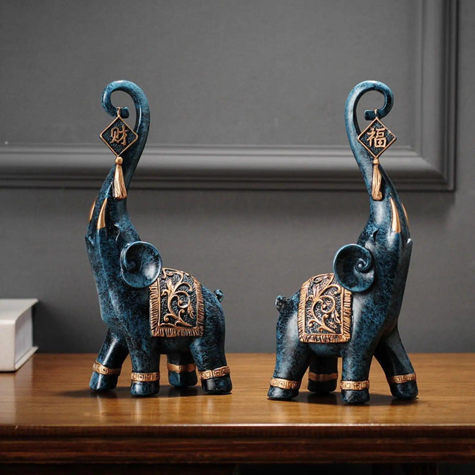 Moderne Olifant Sculpturen