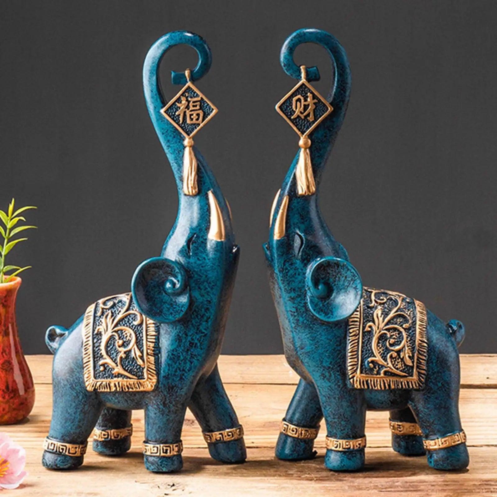 Moderne Olifant Sculpturen