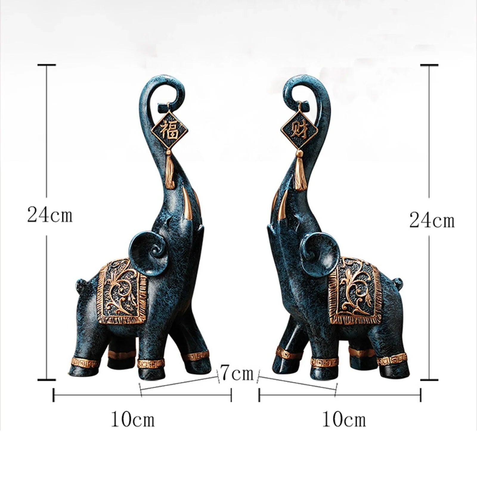 Moderne Olifant Sculpturen