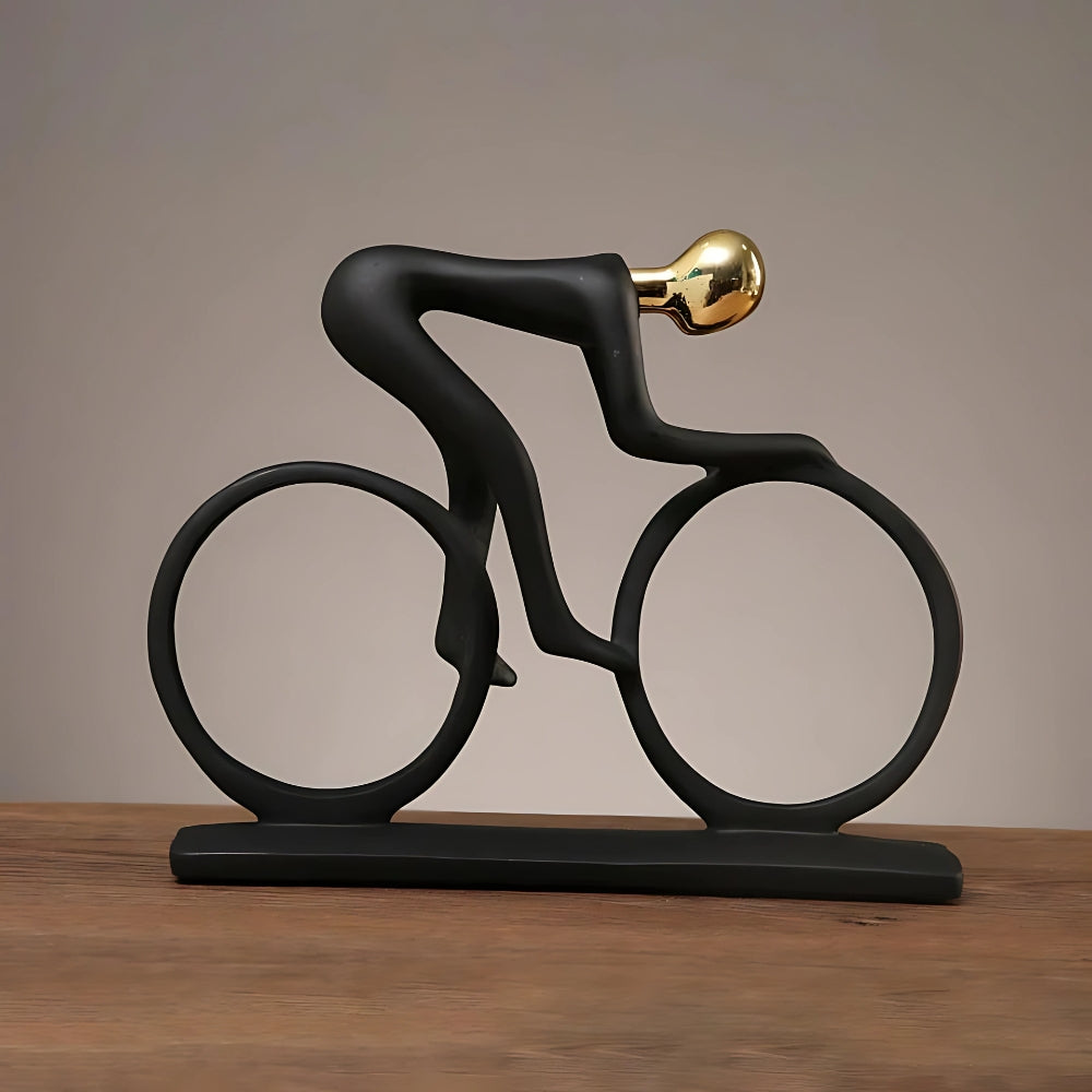 Ciclista moderno immagine
