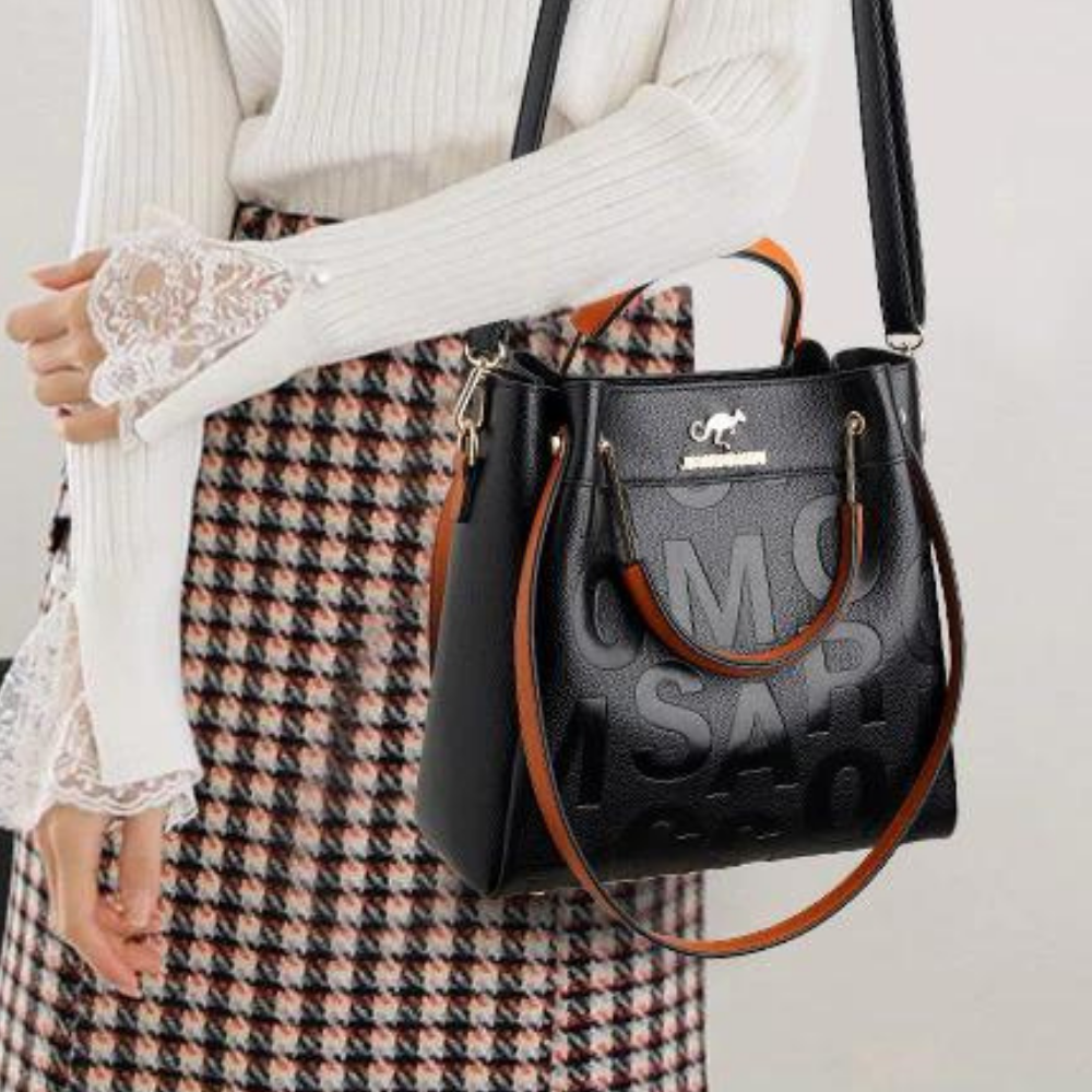Sac à bandoulière en cuir doux