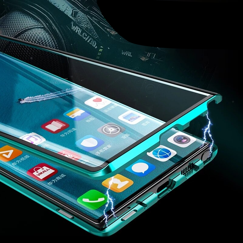 Verre trempé magnétique pour téléphone Samsung