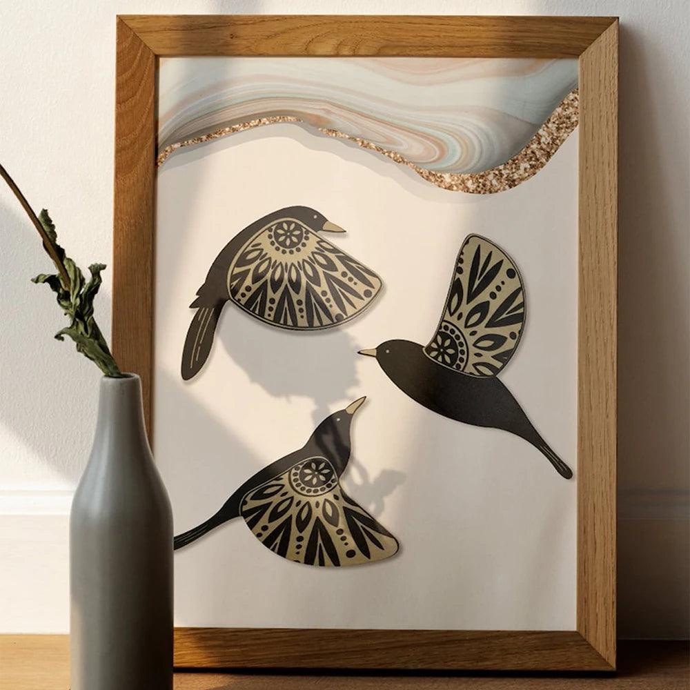 Gothic Bird Decor