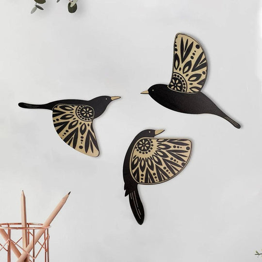 Décor d'oiseau gothique