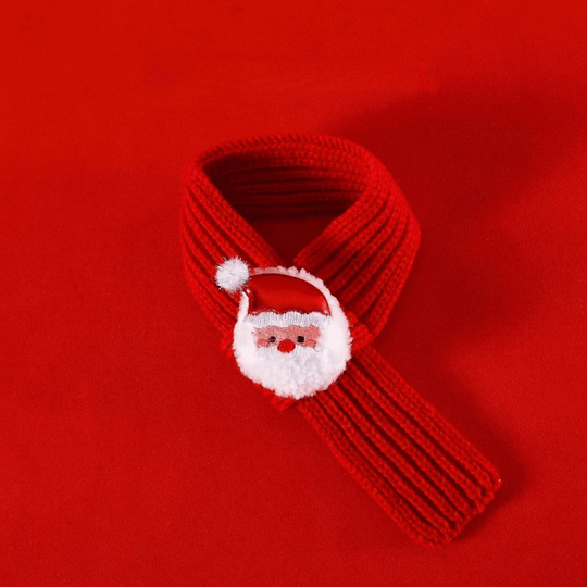 Cappello con polsino di Babbo Natale per animali domestici – Costume caldo lavorato a maglia per gatti e cani – Design cartone animato renna pupazzo di neve