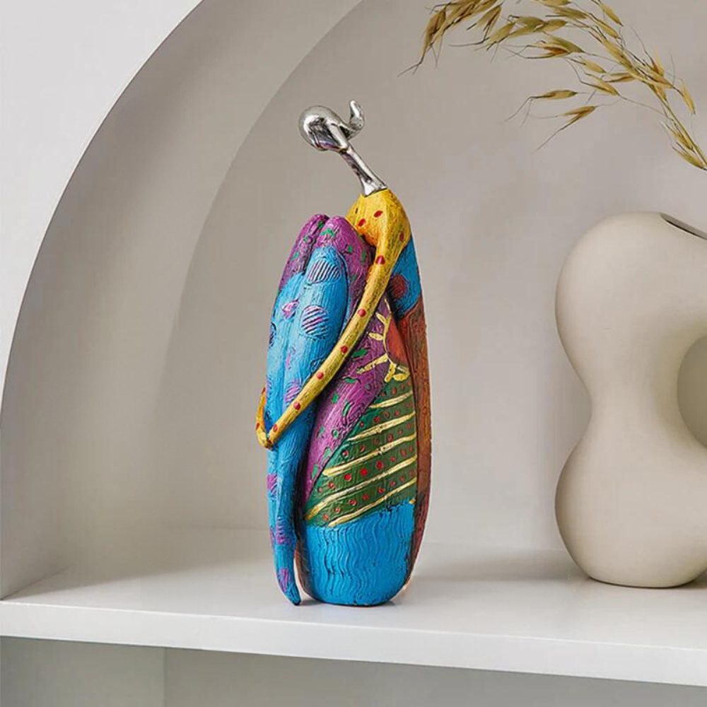 Moderne astratte sculture africane da donna