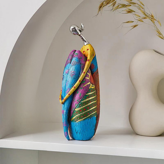 Moderne astratte sculture africane da donna