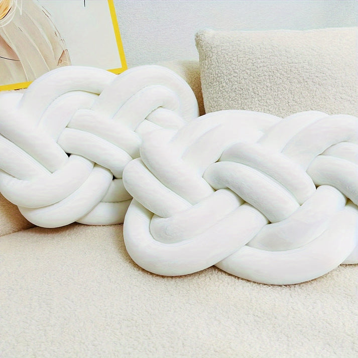 Set of 2 Decorative Plush Cushions