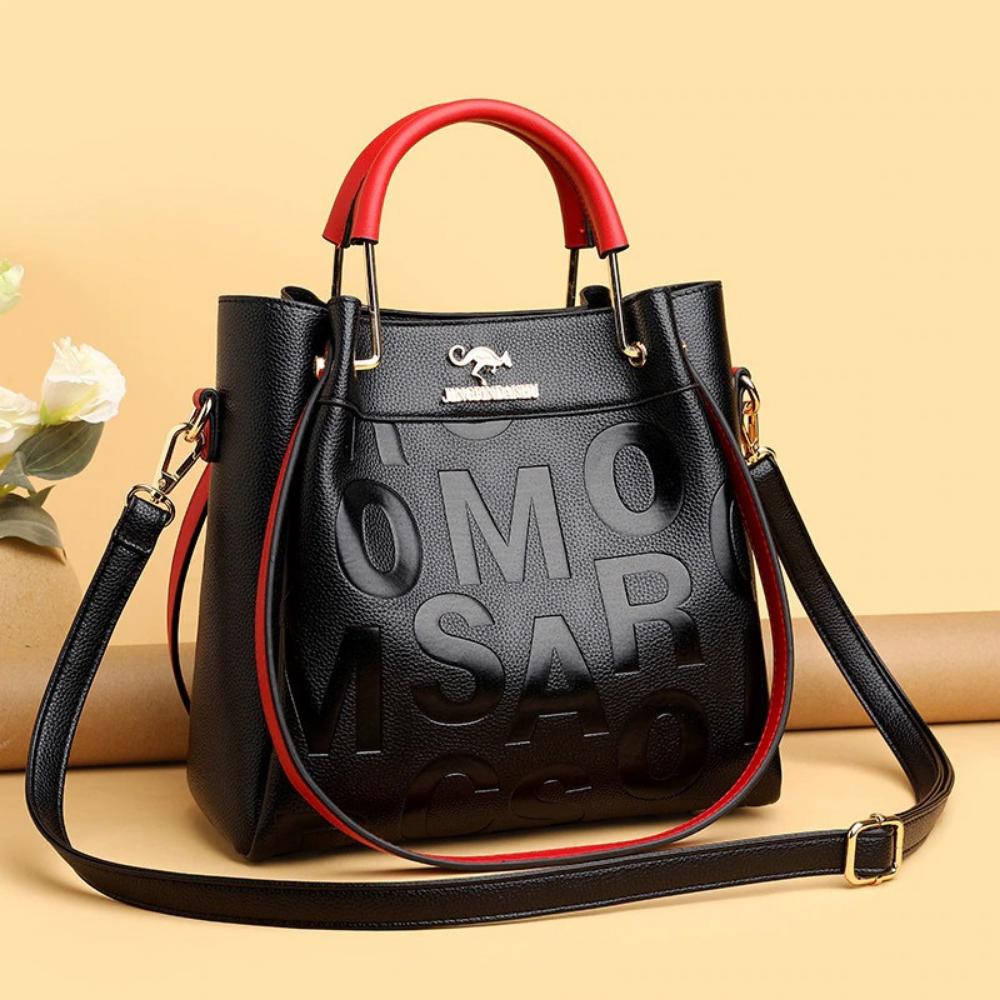 Sac à bandoulière en cuir doux