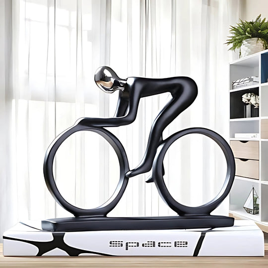 Ciclista moderno immagine