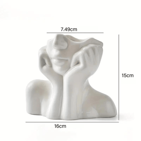 Vaso in ceramica unico e moderno