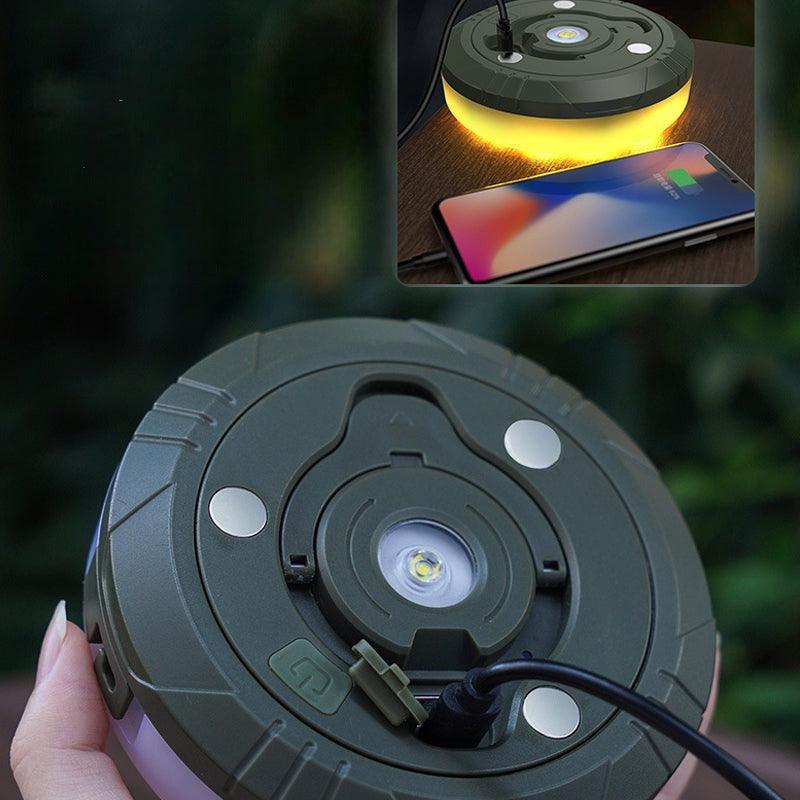 Éclairage à cordes étanche, portable et rangeable