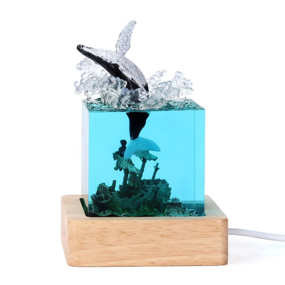 Lamp met 7 kleuren Zeewezens
