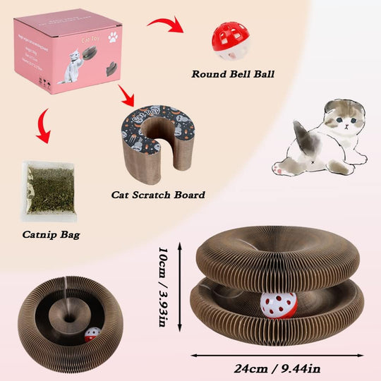 Magical Organ Toy Scratching Board for Cats