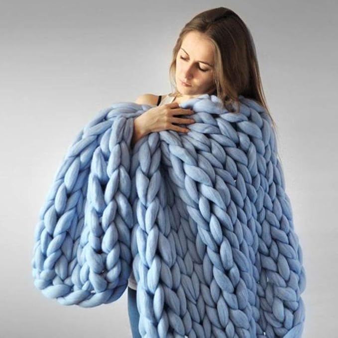 Comfy gebreide deken