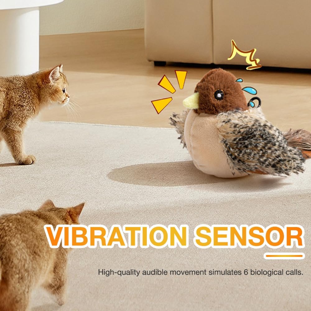 Fluttering Bird Cat Toy