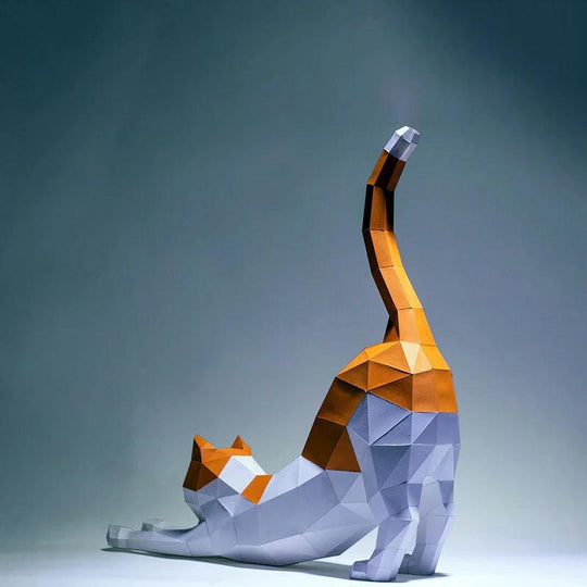 62cm Gatto Teso Lavoretto Creativo