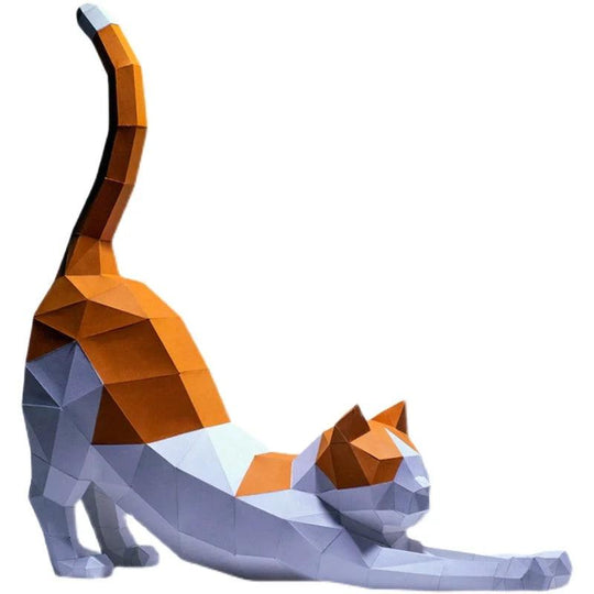 62cm Gatto Teso Lavoretto Creativo