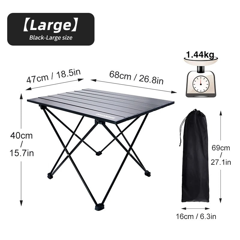 Aluminium Klaptafel