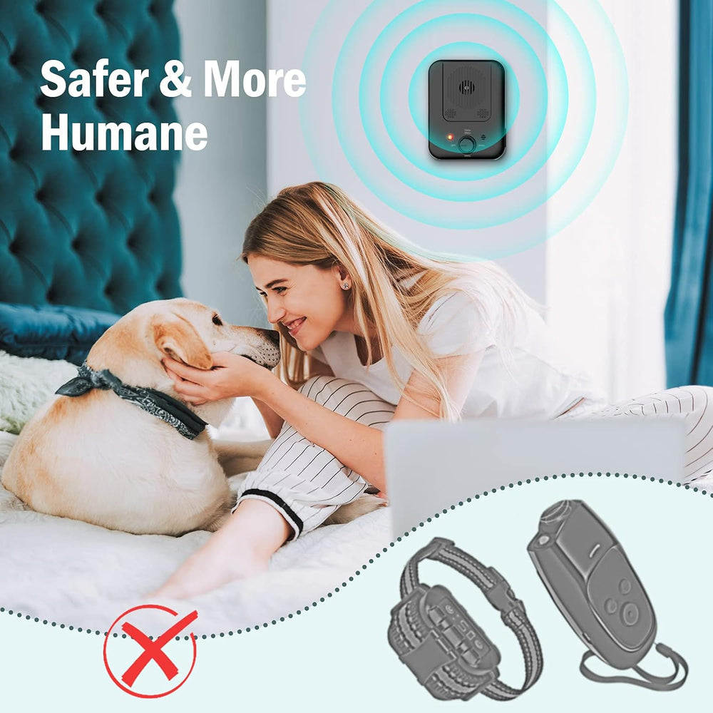 Anti-bark device for dogs