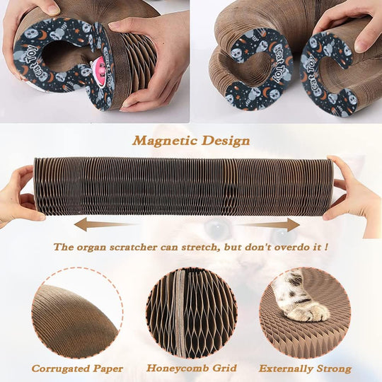 Magical Organ Toy Scratching Board for Cats