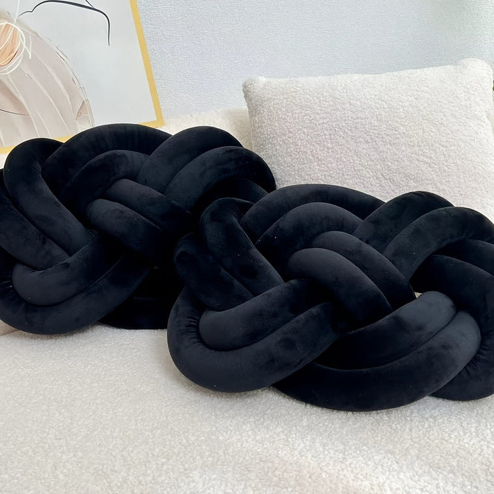 Set of 2 Decorative Plush Cushions