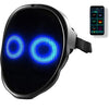 Rechargeable LED mask with changing face