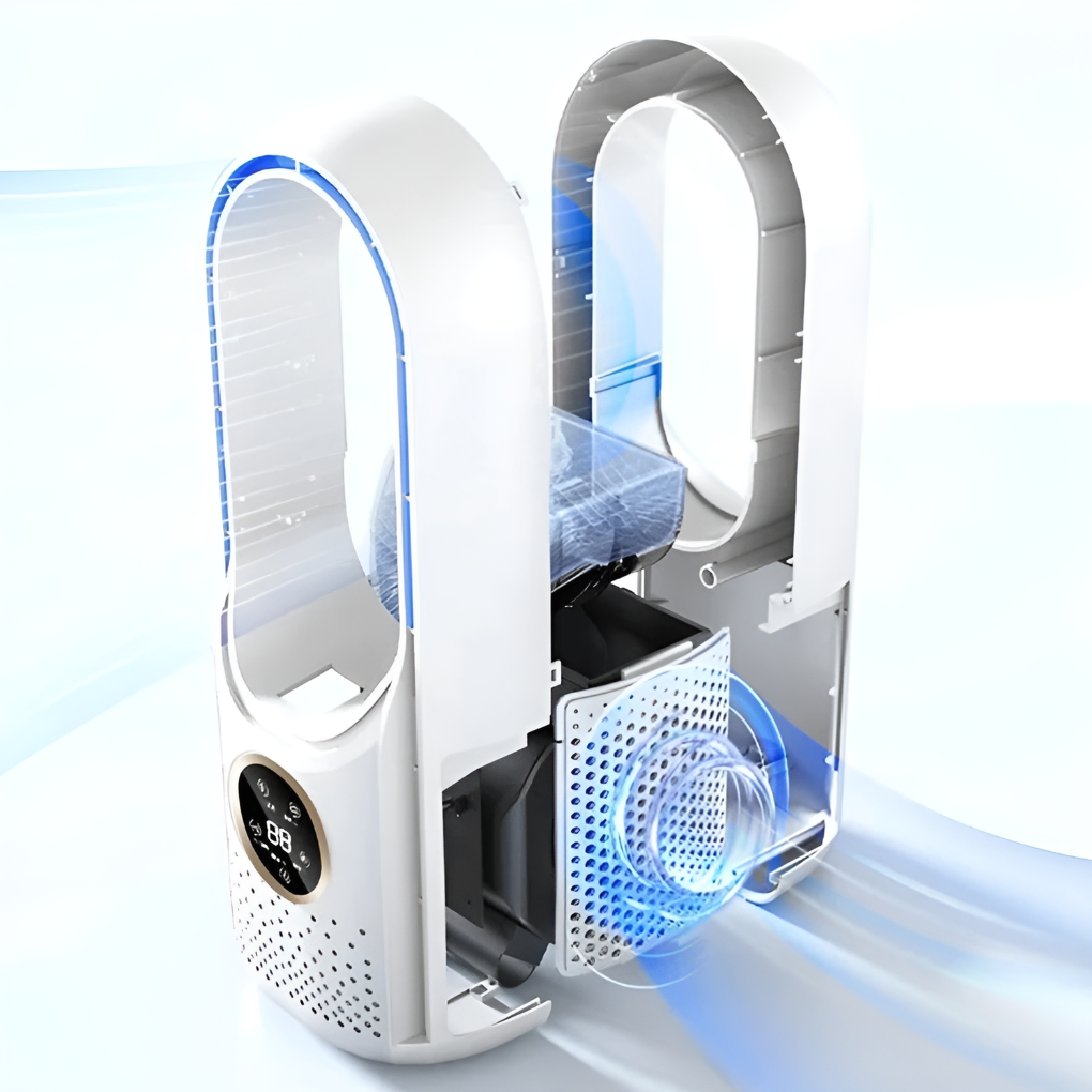 Stille draagbare airconditioner voor thuis en op kantoor