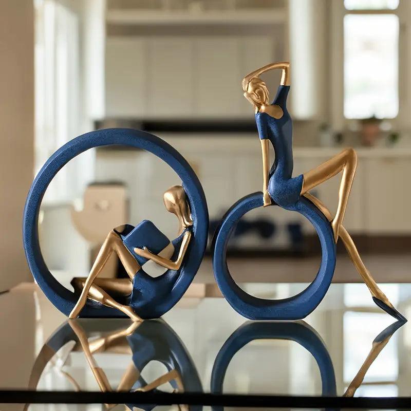 Elegant Women Statues
