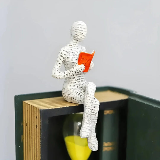 Mini Abstract Reader Figurine