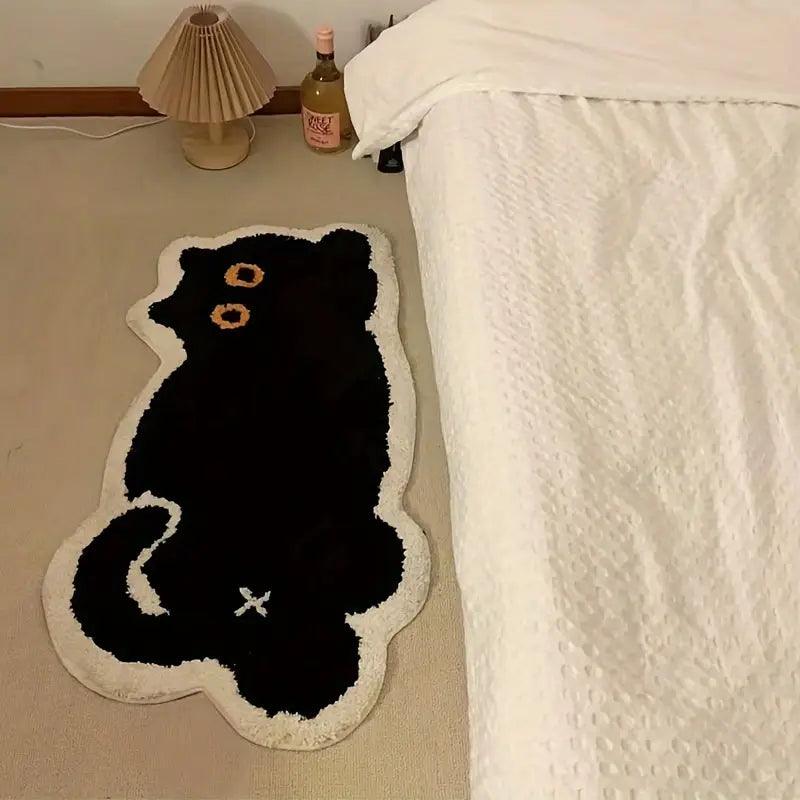 Amanti dei gatti Attenzione! Accogliente Tappeto in Finto Cashmere