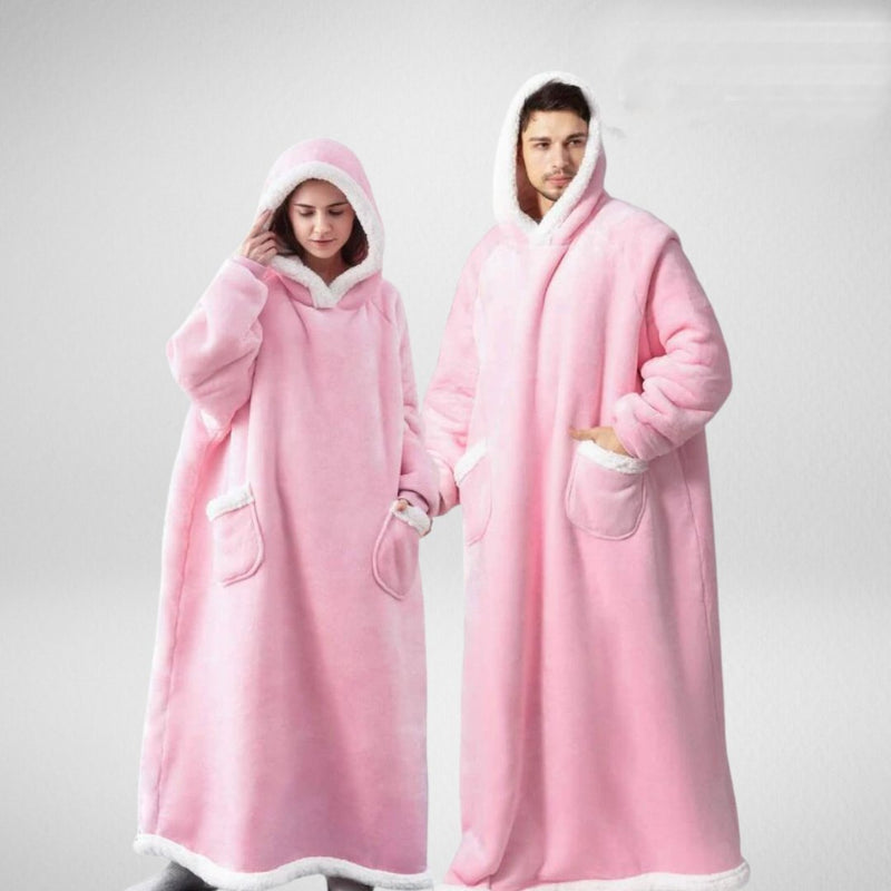 Draagbare oversized deken hoodie | Warm & Knus Snuggle Wear