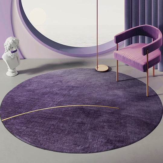 Round Rug | Non-slip Carpet for Living Room Decoration