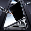 iPhone magnetisch glas hoesje | Volledig lichaam Privacy & Krasbescherming