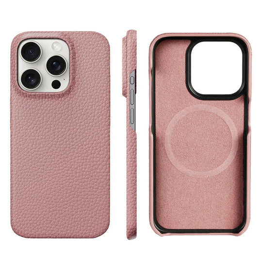 Oranje Getextureerd iPhone Hoesje | Volledige Dekking Telefoonschaal