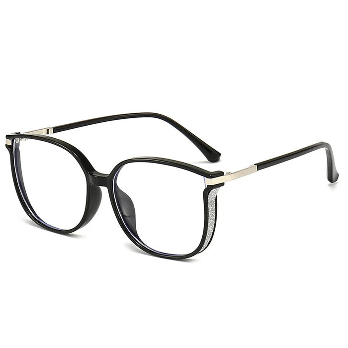 Large Frame Reading Glasses for Women | Metal Detail Fashion Glasses