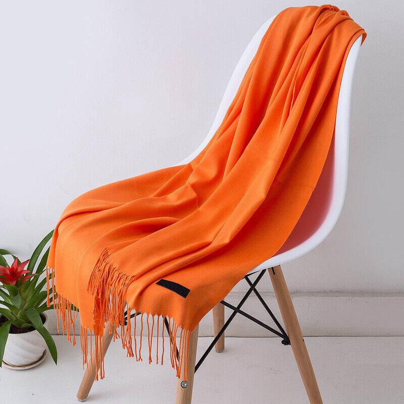 Lange Sjaal | Oversized Wikkel met Franjes